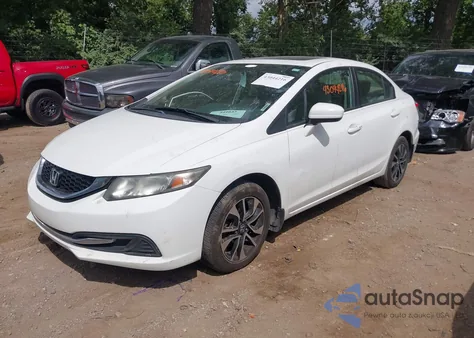 2015 Honda Civic Ex z USA, uszkodzony, nr VIN 19XFB2F88FE010532